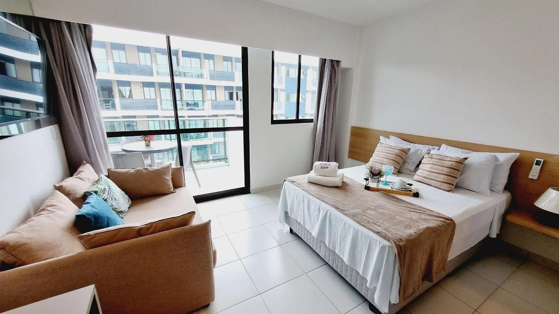Flat Em Muro Alto - Porto De Galinhas - Makia D209 - By Anfitriao Legal 0*,